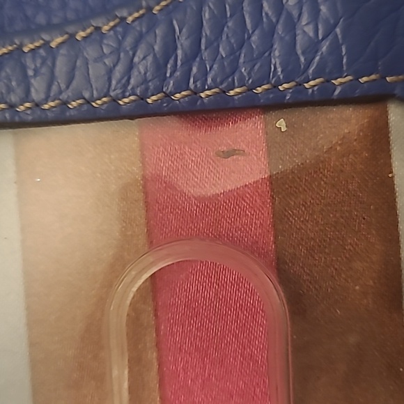 EUC Liz Claiborne Compact Blue Wallet and Checkbook Holder - Picture 11 of 11